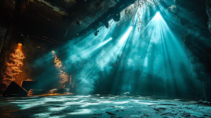 Spotlight stock illustration