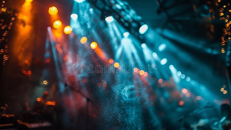 Spotlight royalty free illustration