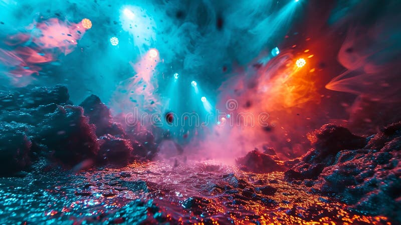 Spotlight stock illustration