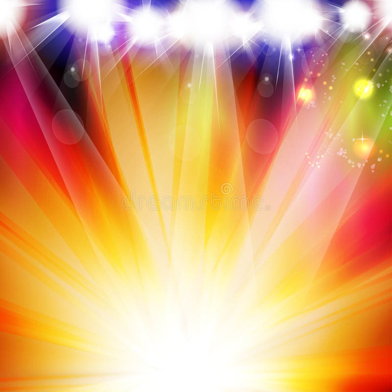 Spotlight Vector Background Design Stock Vector Illustration of