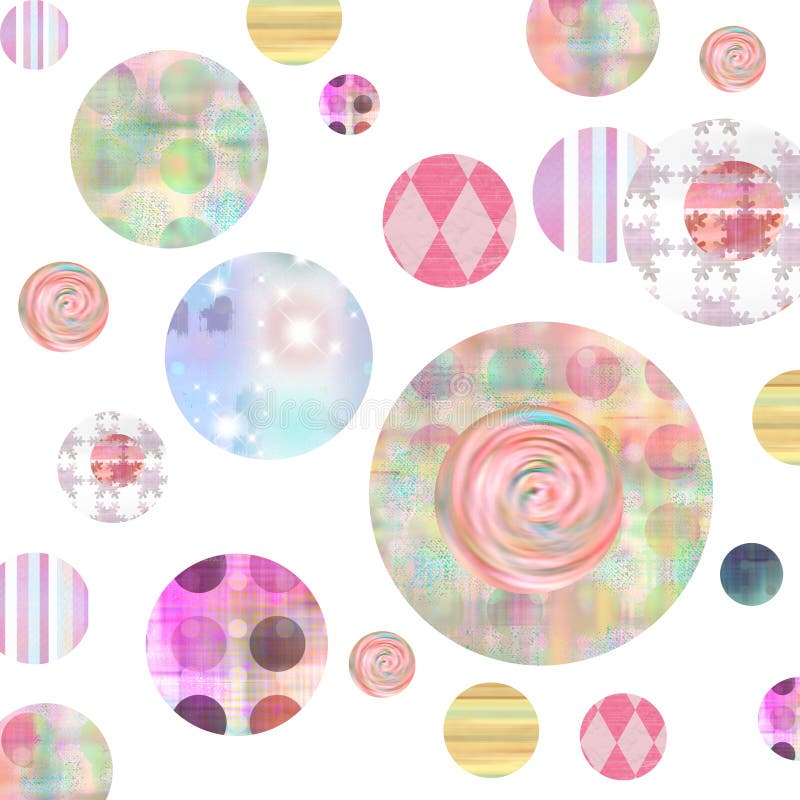 Spotted Abstract Grunge Background stock illustration