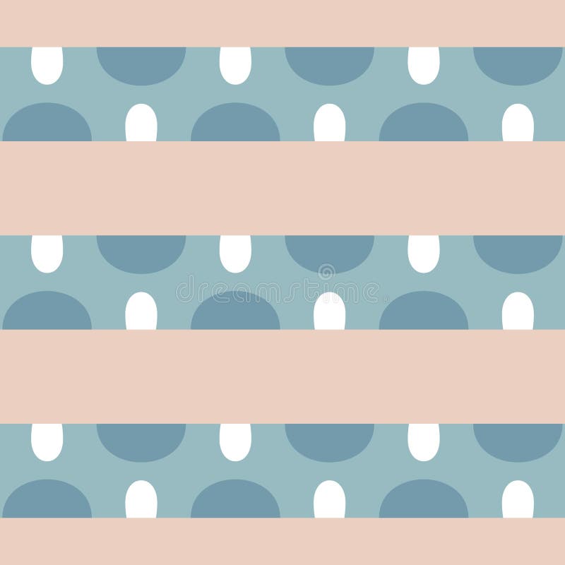 Spotted abstract seamless pattern - decorative accent for any surfaces stock illustration