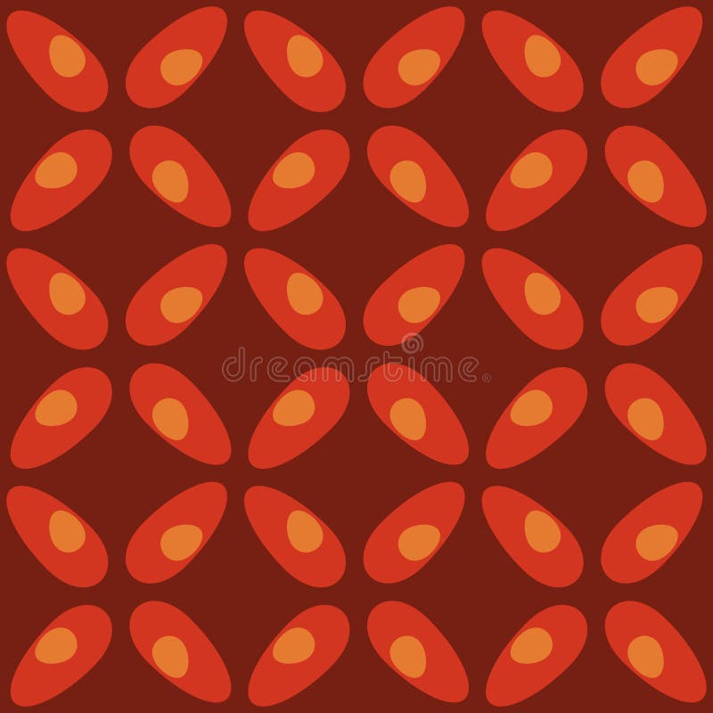Spotted abstract seamless pattern - decorative accent for any surfaces stock illustration
