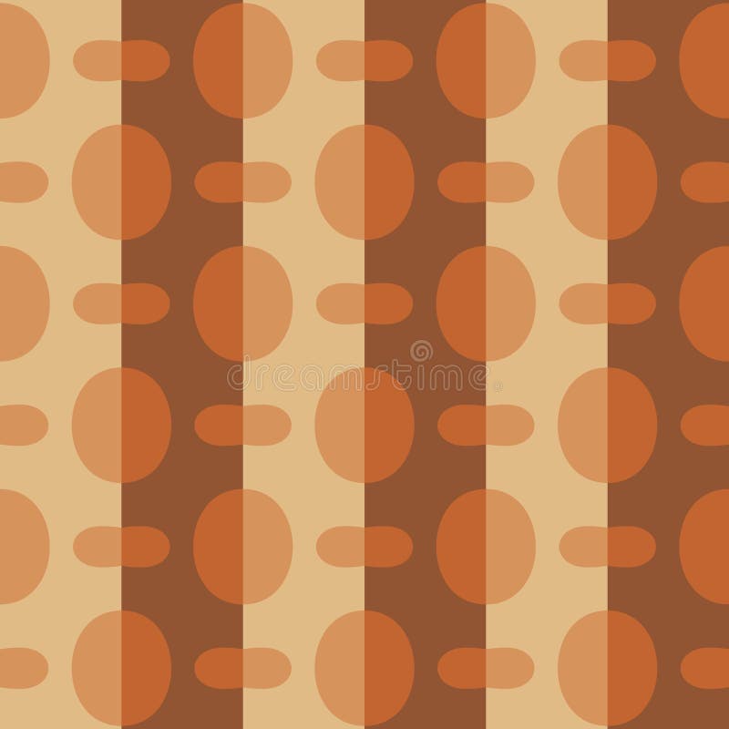 Spotted abstract seamless pattern - decorative accent for any surfaces stock illustration