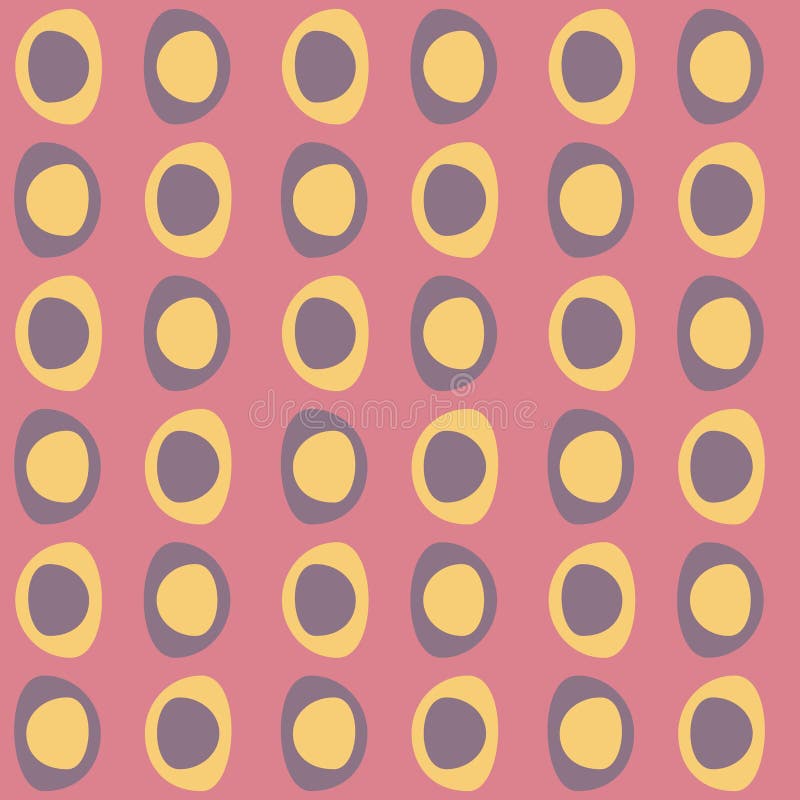 Spotted abstract seamless pattern - decorative accent for any surfaces royalty free illustration