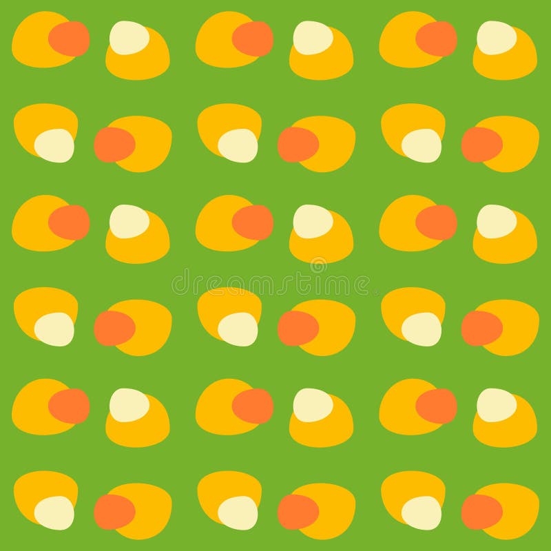 Spotted abstract seamless pattern - decorative accent for any surfaces royalty free illustration