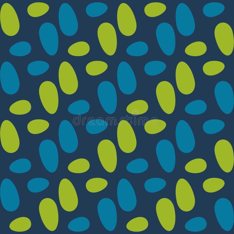 Spotted abstract seamless pattern - decorative accent for any surfaces stock illustration