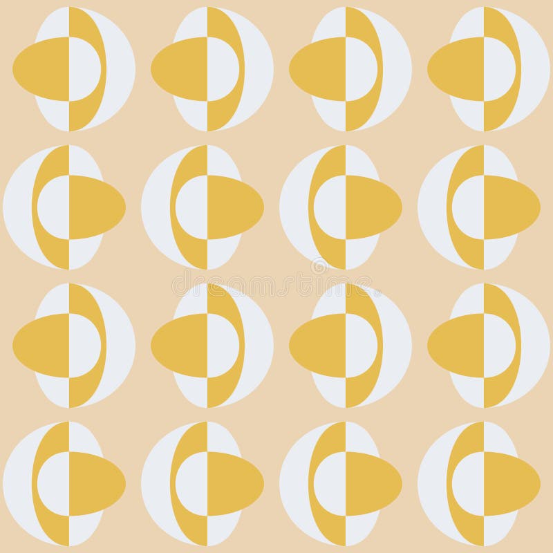 Spotted abstract seamless pattern - decorative accent for any surfaces stock illustration
