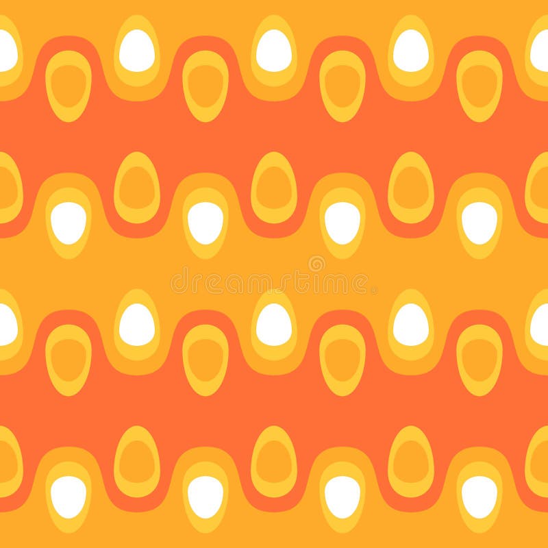 Spotted abstract seamless pattern - decorative accent for any surfaces stock illustration