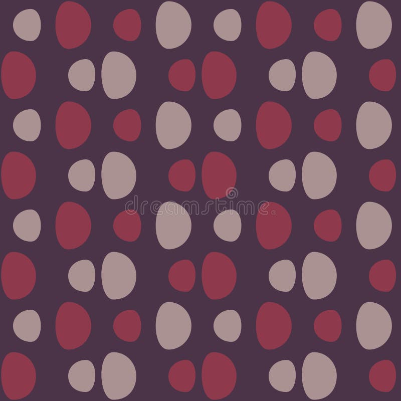 Spotted abstract seamless pattern - decorative accent for any surfaces stock illustration
