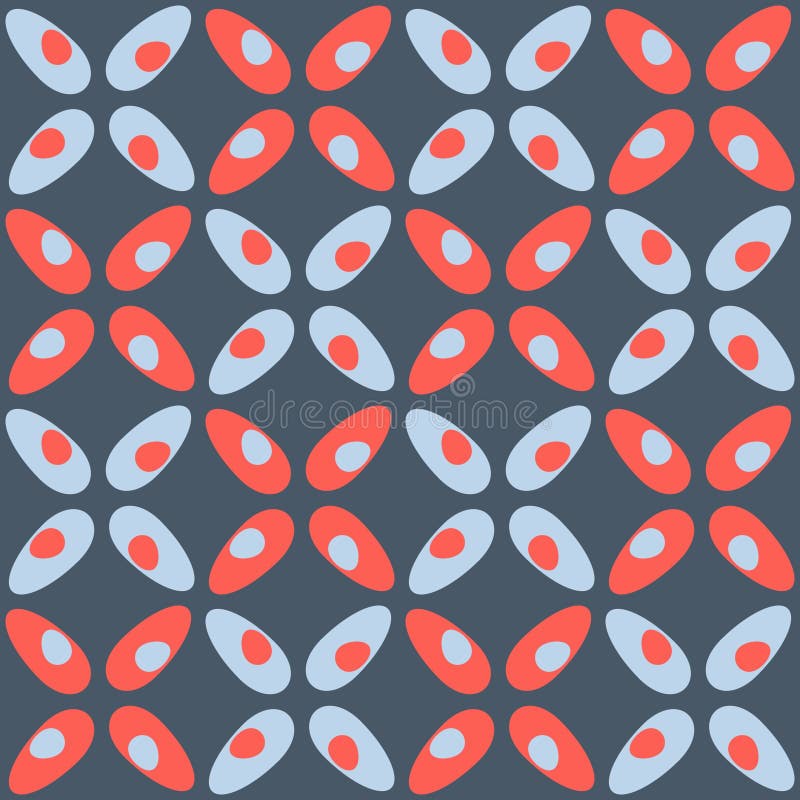 Spotted abstract seamless pattern - decorative accent for any surfaces royalty free illustration