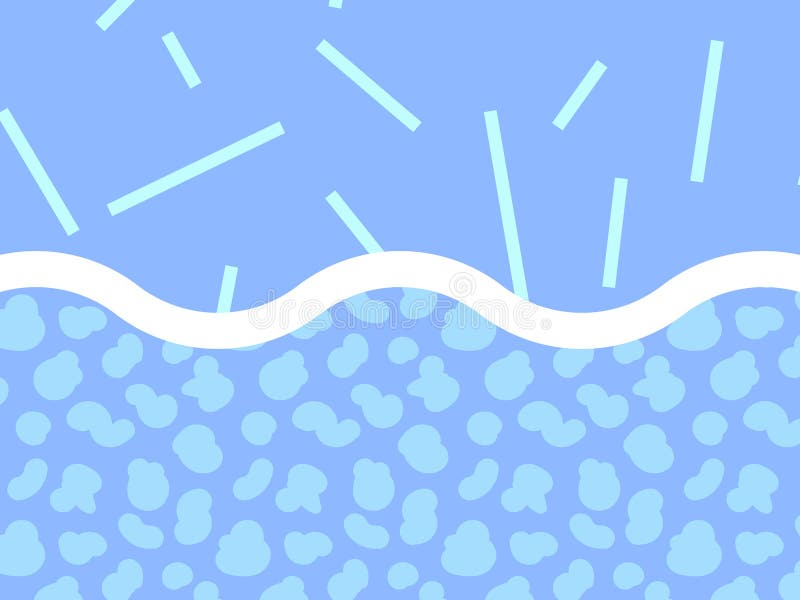 Spotted abstract trendy pattern. Vector illustration royalty free illustration