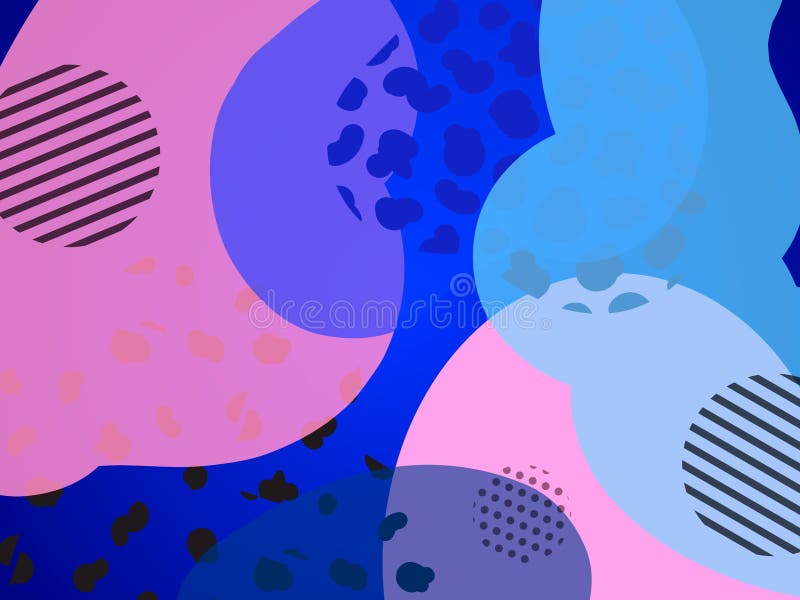 Spotted abstract pattern. Vector illustration stock illustration