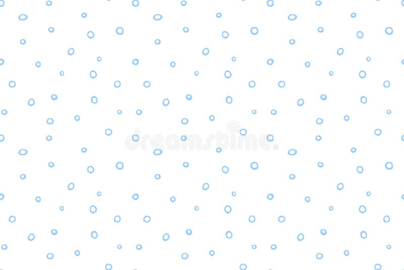 Spotted abstract vector background. Cute pastel seamless pattern with spots, asymmetric random polka dots, circles, bubbles. stock illustration