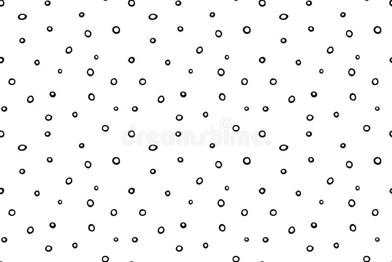 Spotted abstract vector background. Seamless pattern with spots, asymmetric random polka dots, circles, bubbles. Design for fabric vector illustration