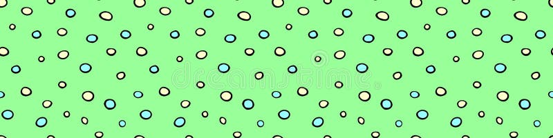 Spotted abstract vector background. Seamless pattern with spots, asymmetric random polka dots, circles, eggs. Design for fabric royalty free illustration