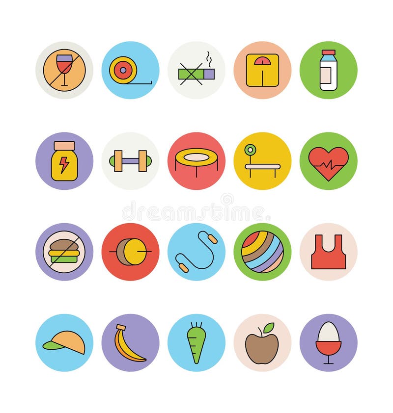 Fitness and a healthy lifestyle is important for all ages. Get ahead in the game and fitness with this Fitness and Health Icon Pack! You'll love using the icon pack for your projects and award winning work!. Fitness and a healthy lifestyle is important for all ages. Get ahead in the game and fitness with this Fitness and Health Icon Pack! You'll love using the icon pack for your projects and award winning work!