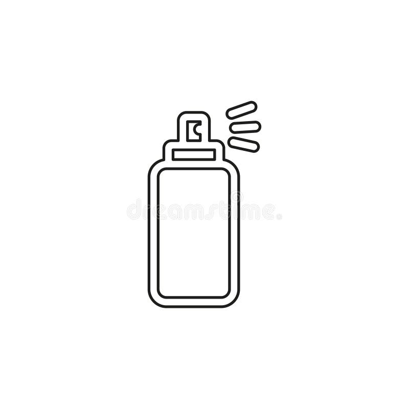 Spray Can Outline Stock Illustrations – 3,768 Spray Can Outline Stock ...