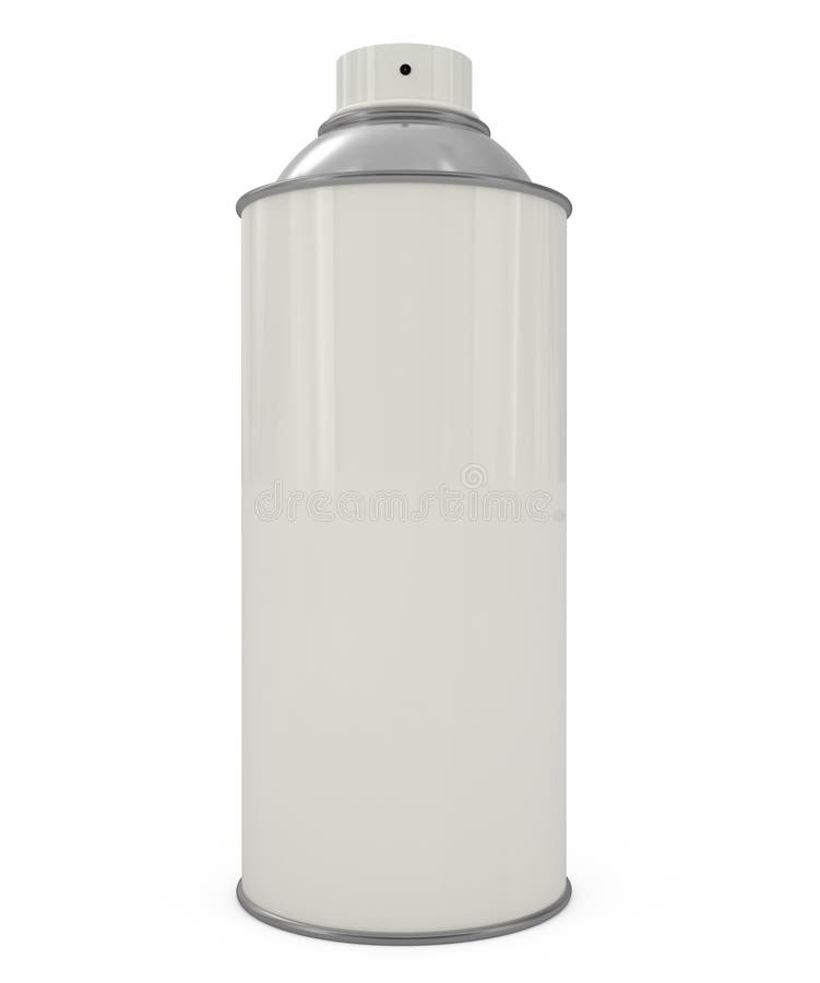 Spray Can isolated on white