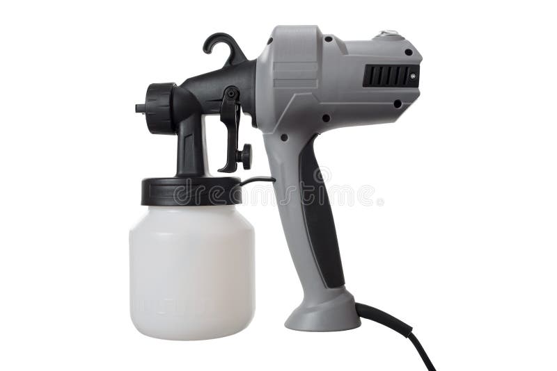 Spray Gun for Painting a Hand-held Electric Tool Stock Photo - Image of  paint, house: 124130914