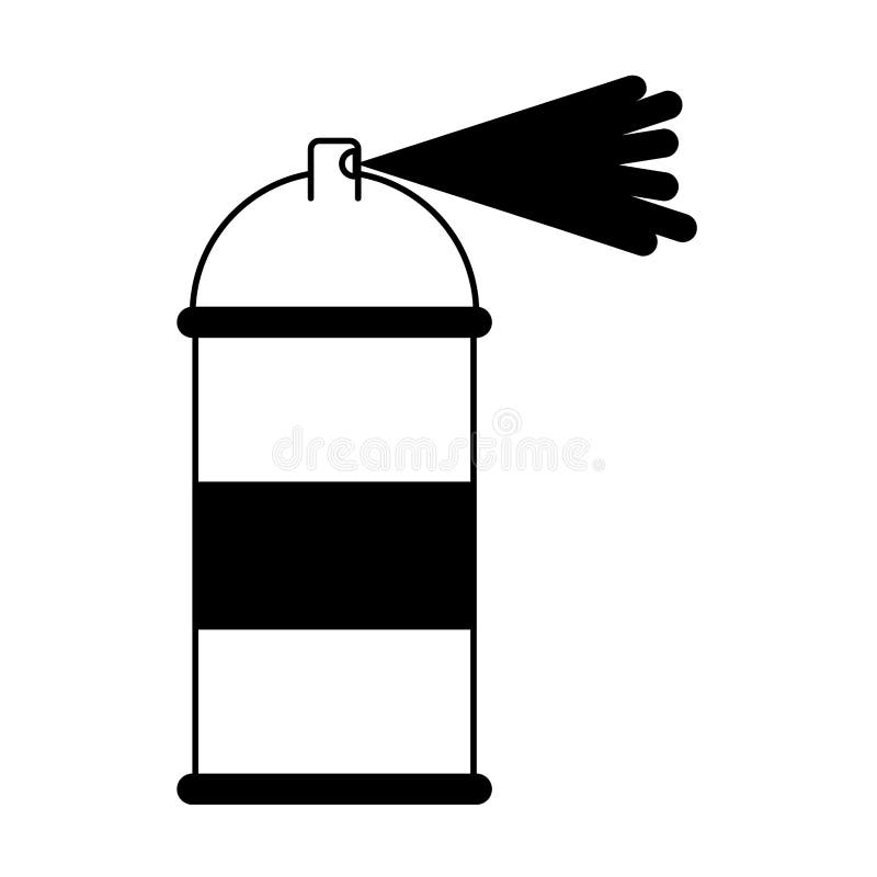 Spray paint bottle icon stock vector. Illustration of beauty 143653600