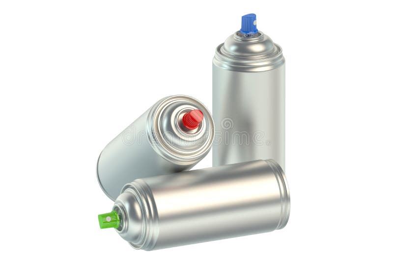 Aerosol Spray cans stock illustration. Illustration of drop 2843991