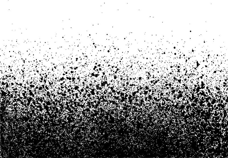 Spray Paint Detail In Black Over White Stock Vector Image 60578557