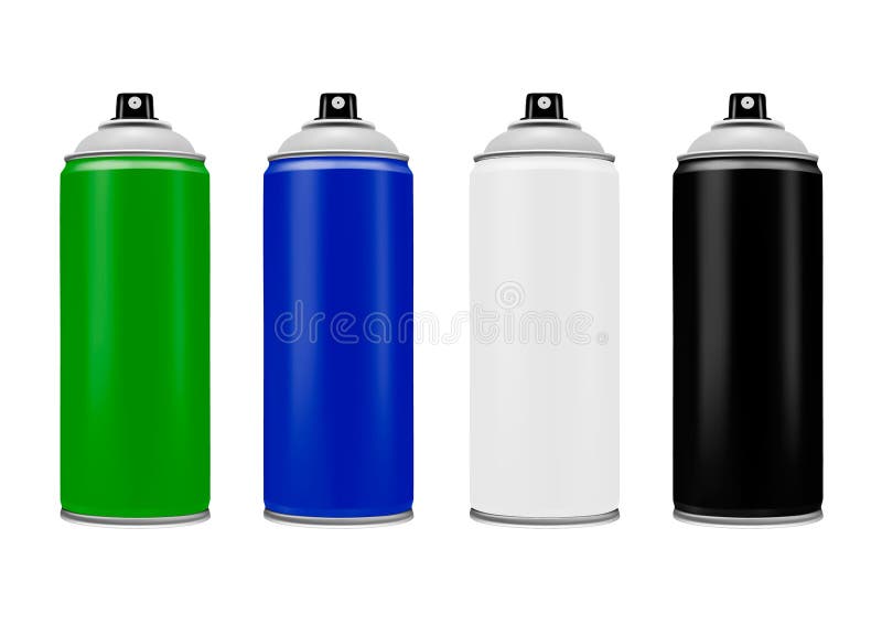 Spray Paint in Vector.Spray Paint Logo Stock Vector Illustration of