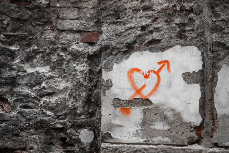 323 Red Spray Paint Heart Stock Photos Free & RoyaltyFree Stock