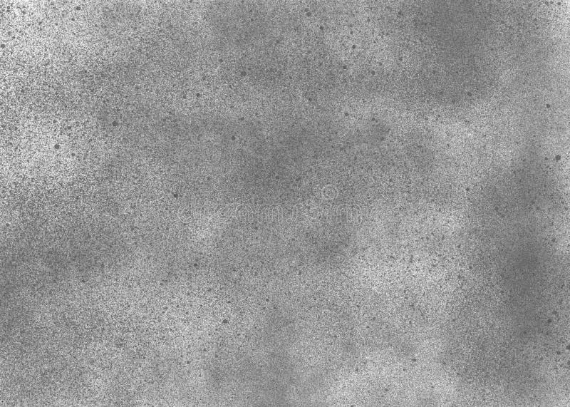 Spray particles texture isolated on white stock illustration