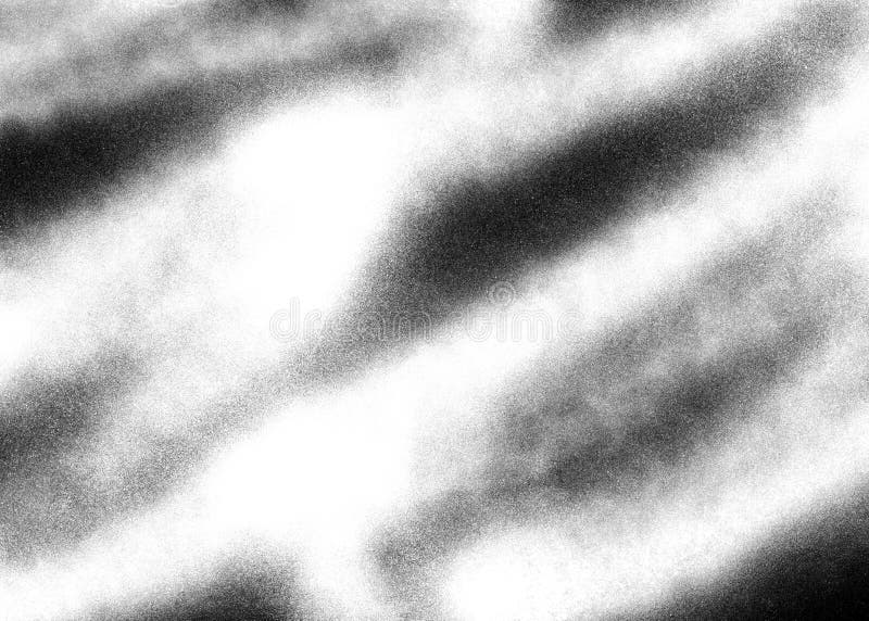 Spray particles texture isolated on white stock illustration