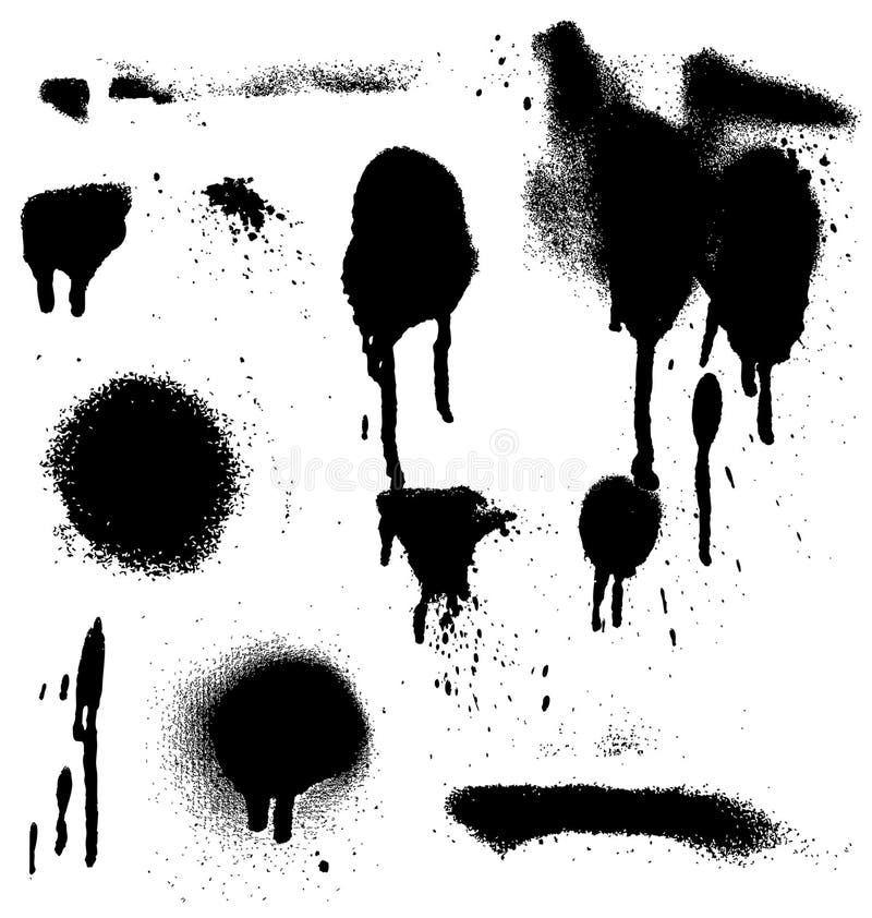Spraypaint1 royalty free illustration