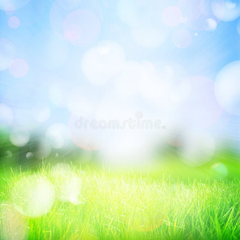 Spring abstract nature background