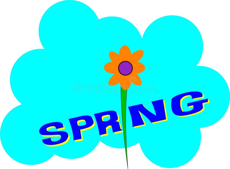 Spring is in the air stock vector. Illustration of beauty 22510093