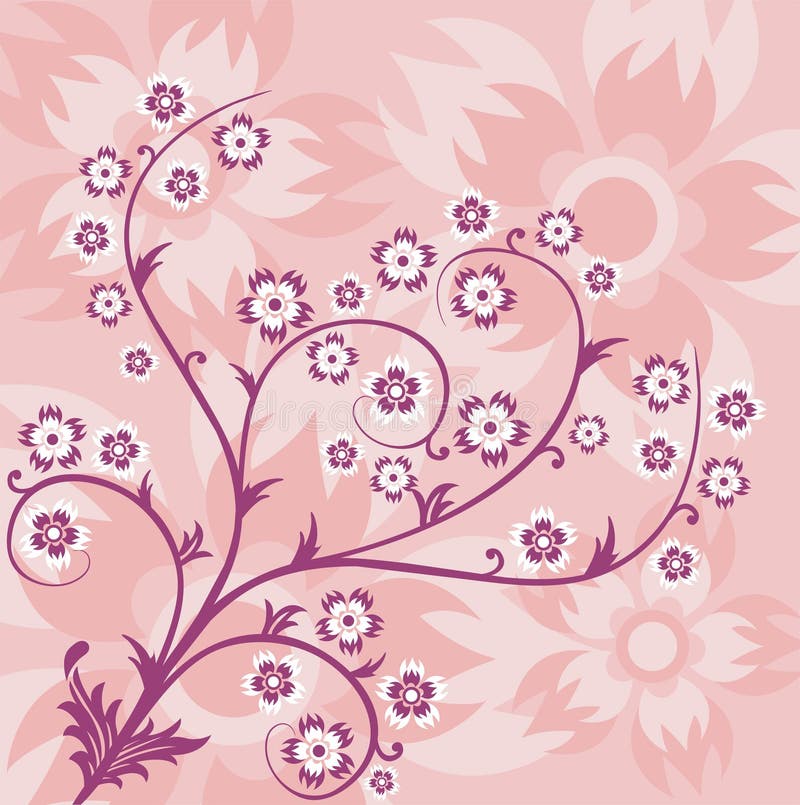 Spring background, vector