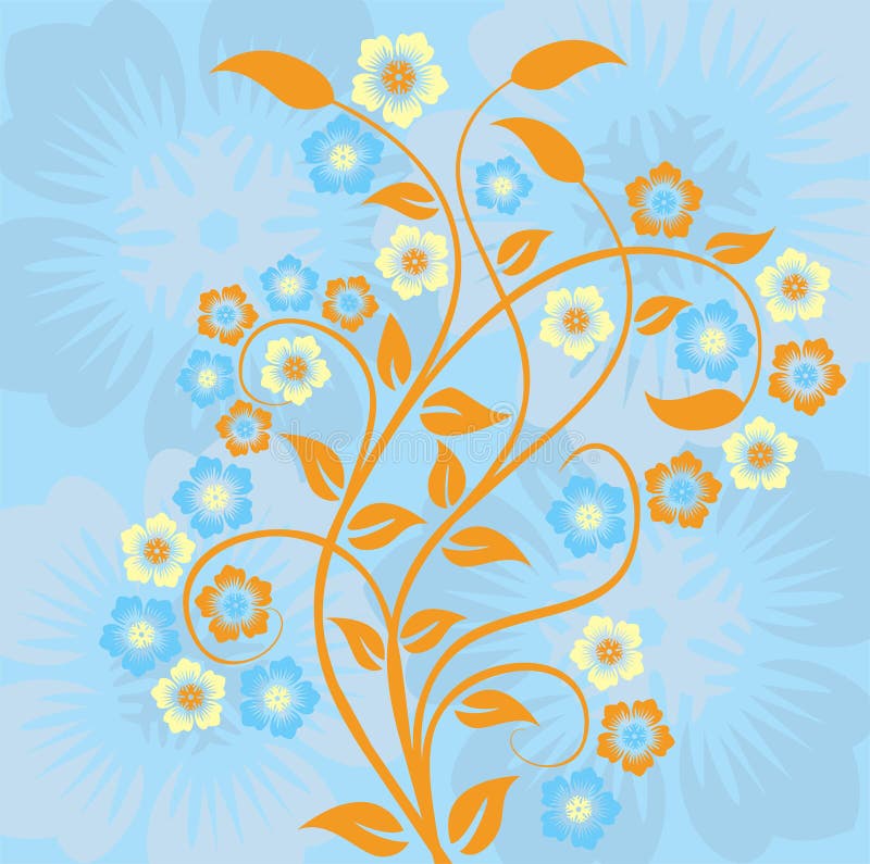 Spring background, vector