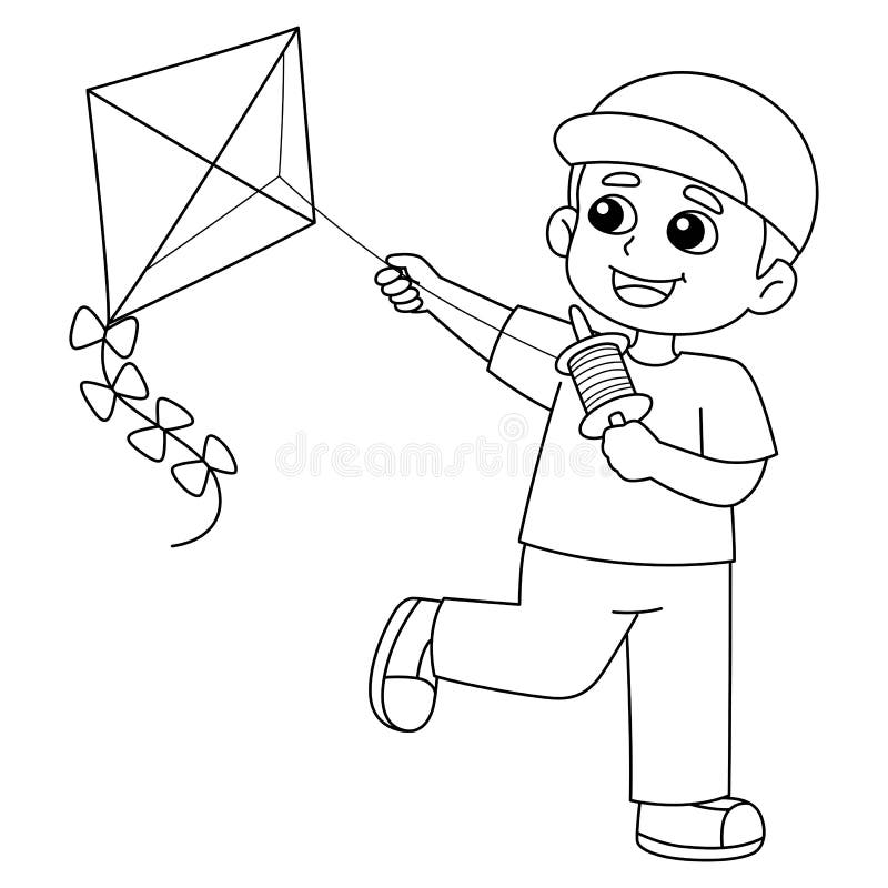 125 Kids Kite Drawing High Res Illustrations - Getty Images