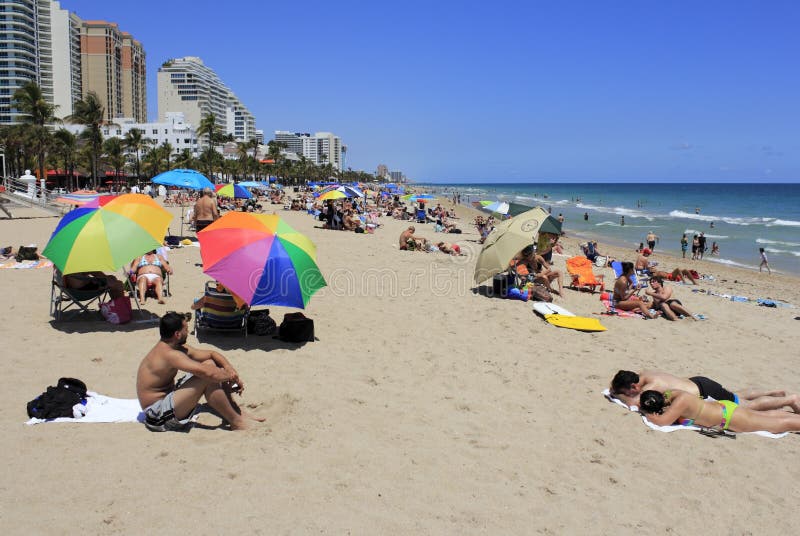 Spring Break Beach People