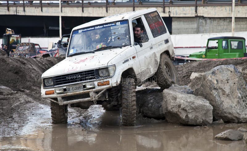 Spring Fair 2010 Off Road Extreme royalty free stock photos