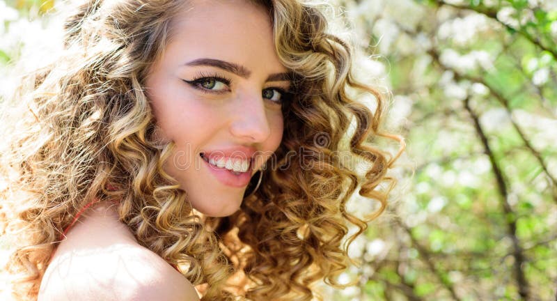 Woman with Red Flowers in Hair Stock Image - Image of bright, romance ...