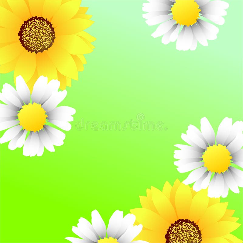 Spring floral background stock vector. Illustration of blank - 18119993