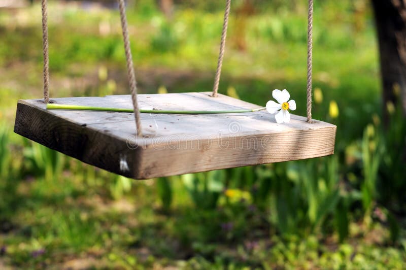 Spring Flower Swinging