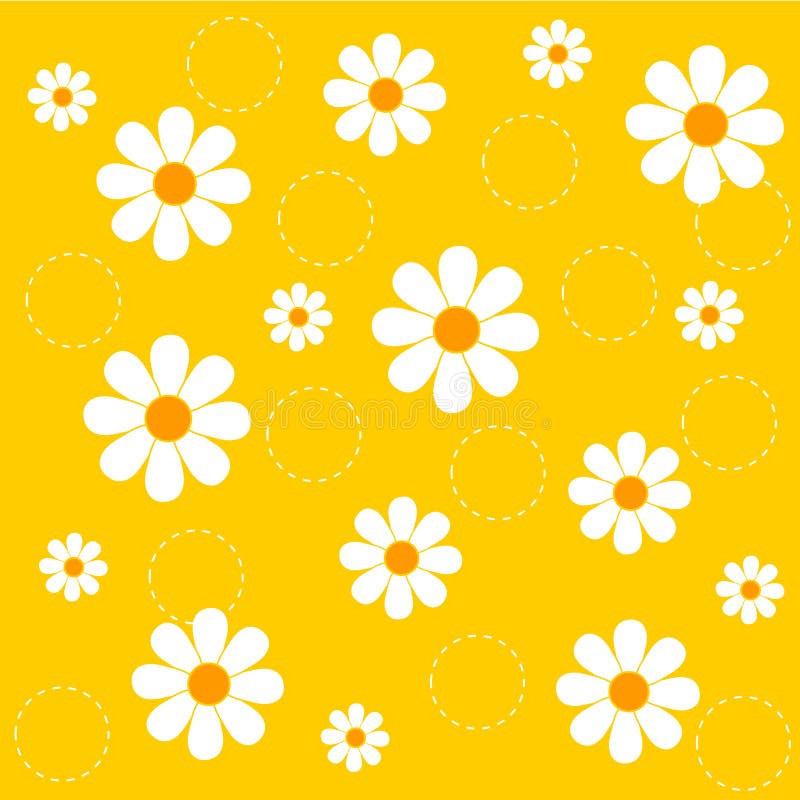 Spring flowers border stock vector. Illustration of decorative - 8436373