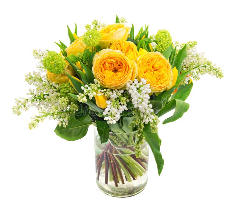 Spring flowers bouquet