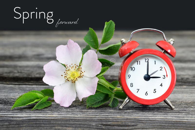 Daylight Saving Time. Change Clock To Summer Time. Stock Photo - Image of  longer, spring: 110689664