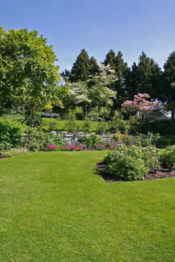 View of Garden through a Window Stock Image Image of sunlight, garden