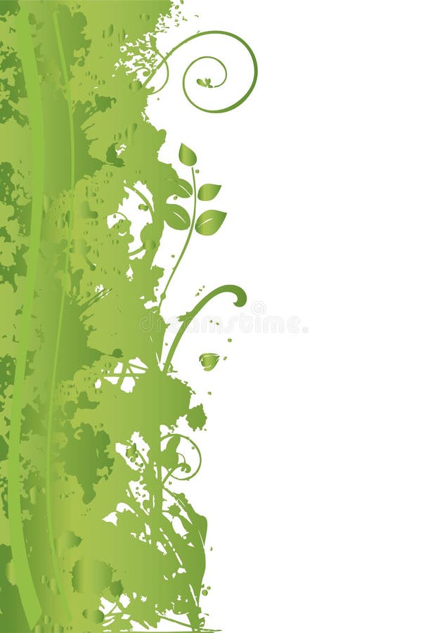 Spring grunge banner, vector see other season variants in my portfolio