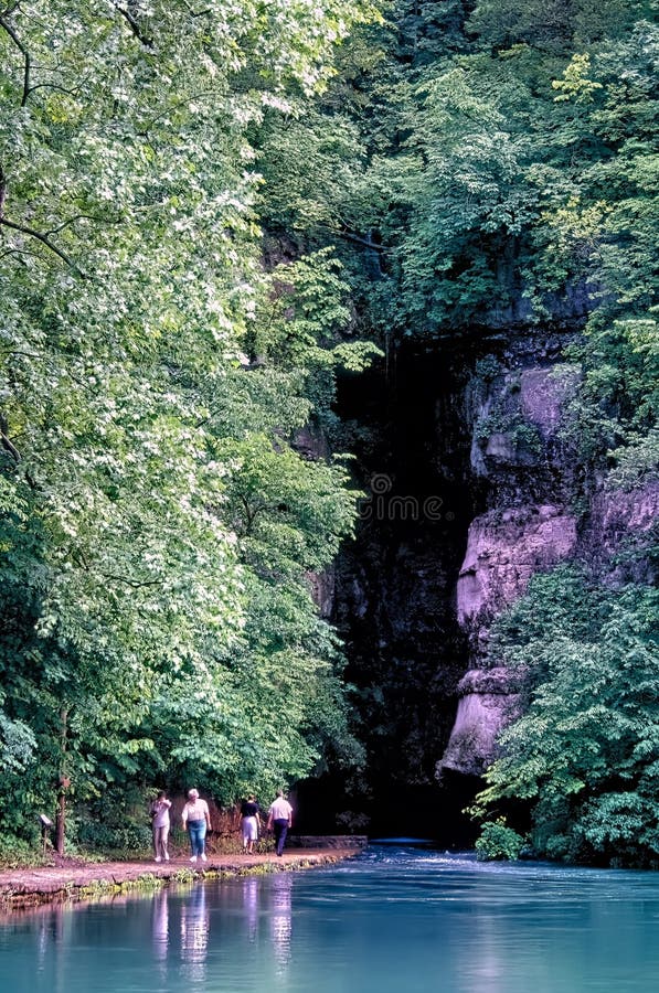 Spring Headwaters Roaring River State Park Missouri Editorial Image