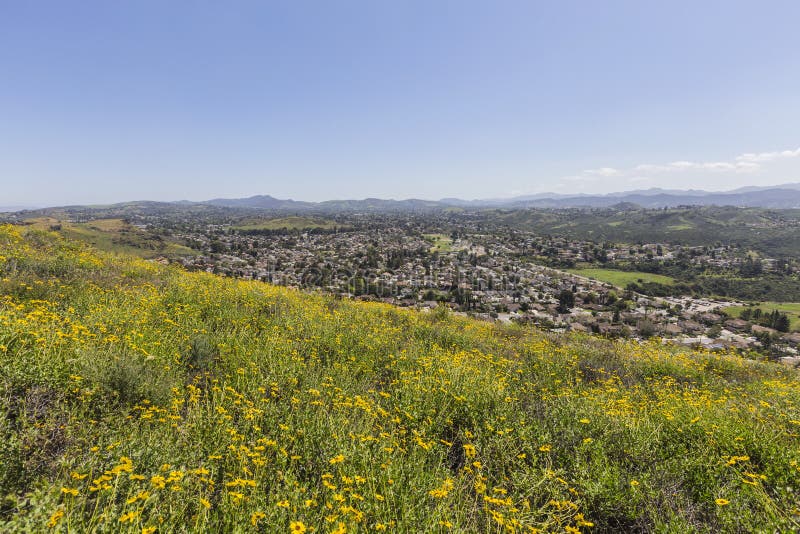 Spring Hillsides in Thousand Oaks California.