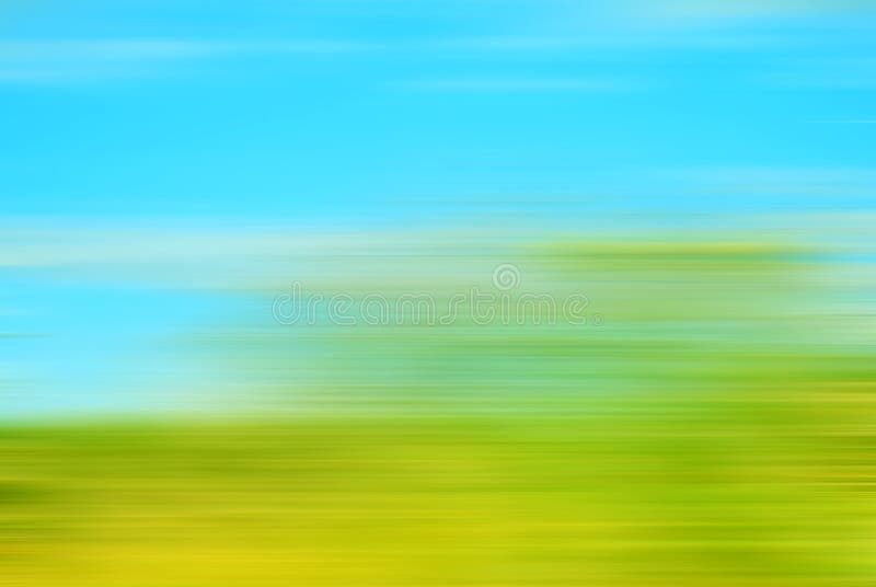 Spring nature motion blur royalty free illustration
